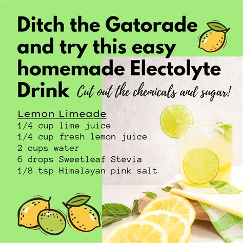 Try This Electrolyte Drink Recipe - Hutsell Chiropractic