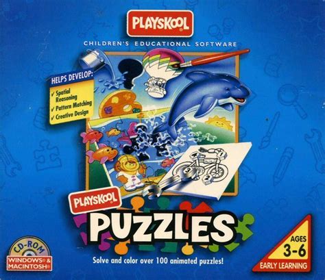 PlaySkool Puzzles (1995) : Hasbro Interactive & PlaySkool : Free Download, Borrow, and Streaming ...