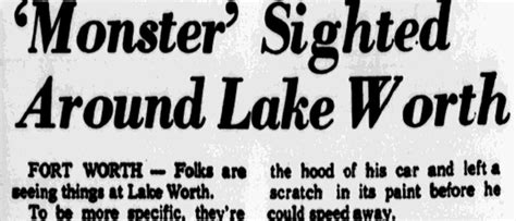 Lake Worth Monster - True Horror Stories of Texas