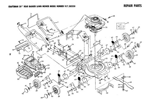 Craftsman 917 Riding Mower Parts Diagram