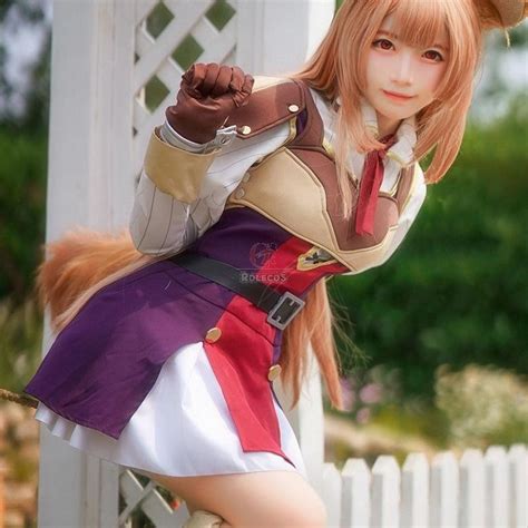 The Rising of the Shield Hero Raphtalia Cosplay Costume Full Sets ...