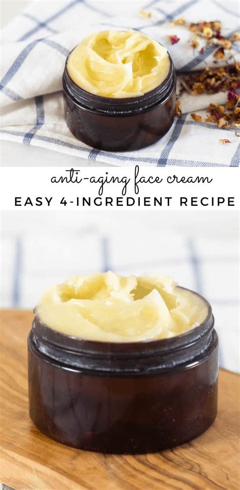 DIY Anti-Aging Face Cream - Our Oily House