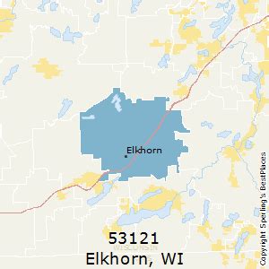 Elkhorn (zip 53121), WI