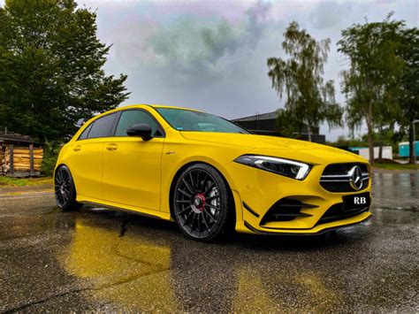 Mercedes-Benz A35 AMG W177 Yellow OZ Superturismo Evoluzione Wheel | Wheel Front