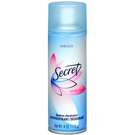 Secret Anti-Perspirant Deodorant Aerosol Spray Powder Fresh 4 oz (Pack ...