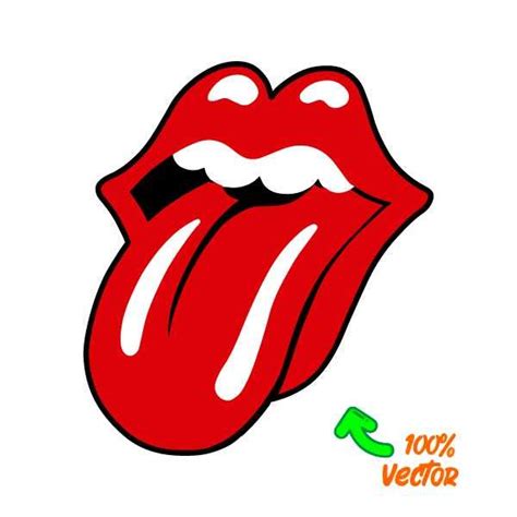 👅Logo rolling stones vector