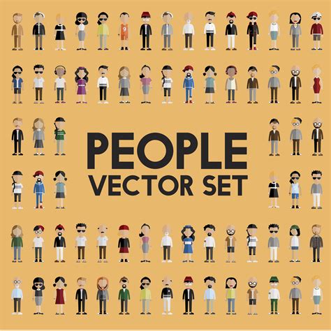 Illustration of diverse people - Download Free Vectors, Clipart Graphics & Vector Art