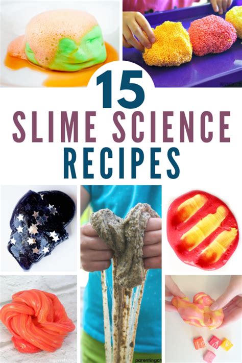 15 Slime Science Projects for Kids with Recipes! – The Homeschool Resource Room