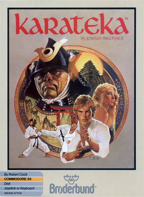 Karateka - C64 Game Front Cover Scan