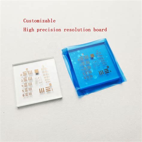 1um Microscope Resolution Chart Glass Usaf1951 Resolution Test Chart For Universal Microscope ...