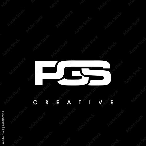 PGS Letter Initial Logo Design Template Vector Illustration Stock Vector | Adobe Stock