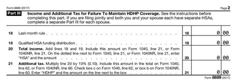 2017 Form 8889 – Instructions and Examples | HSA Edge