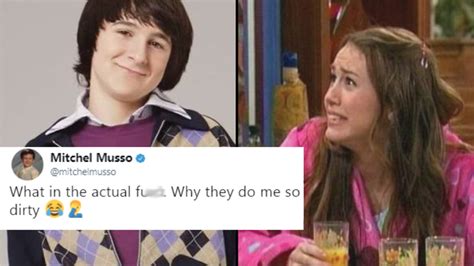 Mitchel Musso Savagely ROASTED His Character's Style On 'Hannah Montana' - PopBuzz