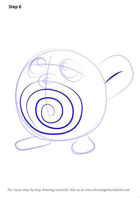 How to Draw Poliwag from Pokemon GO (Pokemon GO) Step by Step ...