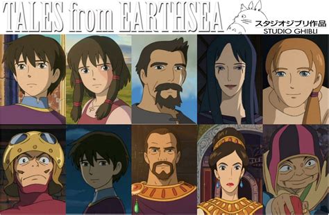 Pin by Amy Eli on Studio ghibli | Studio ghibli characters, Studio ghibli art, Tales from earthsea