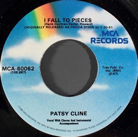 Patsy Cline - I Fall To Pieces (Vinyl) | Discogs