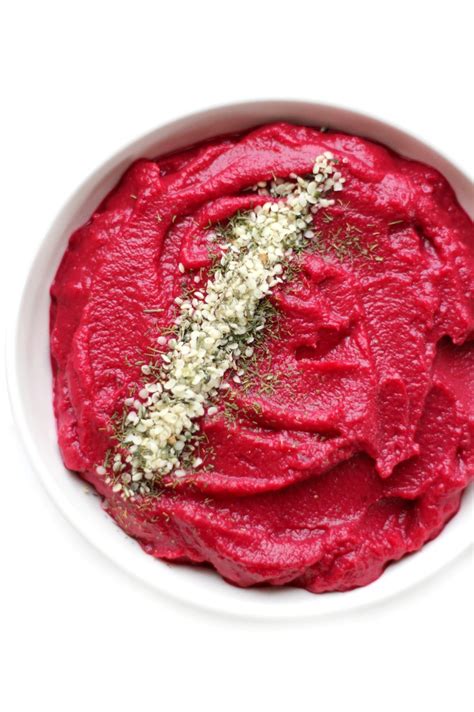 Pickled Beetroot Hummus (Gluten-Free, Vegan, Allergy-Free)