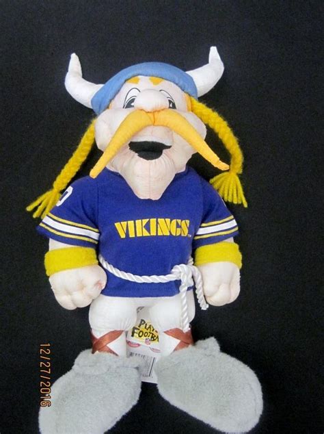 Minnesota Vikings Mascot Stuffed Doll NWT...13" tall NWT | Nfl fans, Minnesota vikings, Vikings