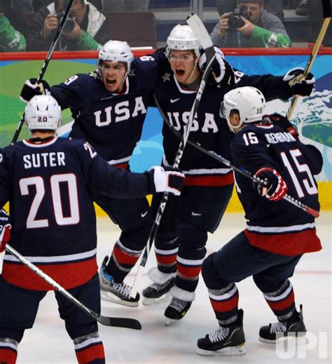 Photo: USA vs. Switzerland Men's Ice Hockey at 2010 Winter Olympics in Vancouver - OLY2010022408 ...