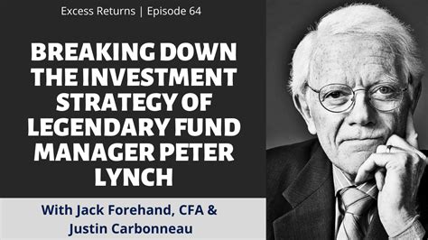 Breaking Down the Investment Strategy of Legendary Fund Manager Peter Lynch (Ep. 64) – Validea's ...