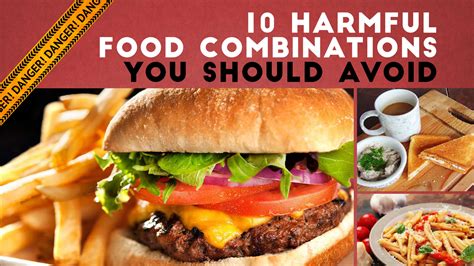 10 Harmful food combinations you should avoid | Banana & Milk - Burger ...