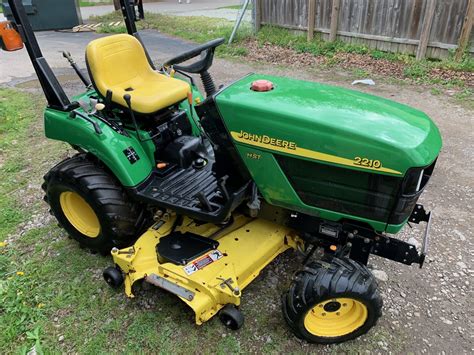 62IN JOHN DEERE 2210 COMPACT UTILITY 4X4 DIESEL TRACTOR! $111 A MONTH! - Lawn Mowers for Sale ...