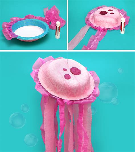 Jumping Jellyfish! Paper Bowl Craft | Nickelodeon Parents