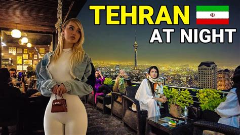 IRAN Today - Tehran at Night 2023 Walking Iranian Nightlife ایران - YouTube