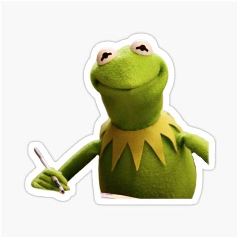 "Kermit the Frog Sticker " Sticker for Sale by Sandis008 | Redbubble