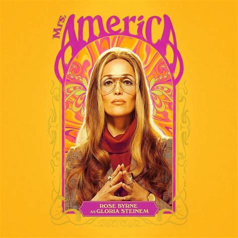 Mrs. America - Season 1 Poster - Rose Byrne as Gloria Steinem - Mrs. America Photo (43267297 ...