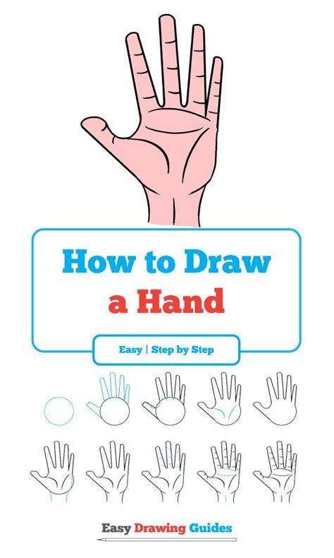 Hands Drawing For Kids