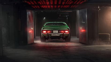 Dodge Charger Muscle Car Rear 4k Wallpaper,HD Cars Wallpapers,4k ...