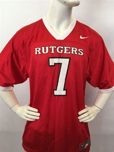 Rutgers Football Jersey Nike #7 - Scarlet Fever Rutgers Gear