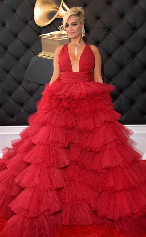 Bebe Rexha from 2019 Grammys Red Carpet Fashion | E! News