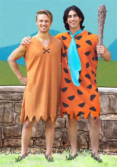 Men's Plus Size Fred Flintstone Costume | Caveman Halloween Costume