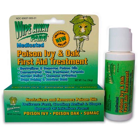 Poison Ivy Oak Sumac Treament Medicated Ointment Rash Itch Relief 2oz ...