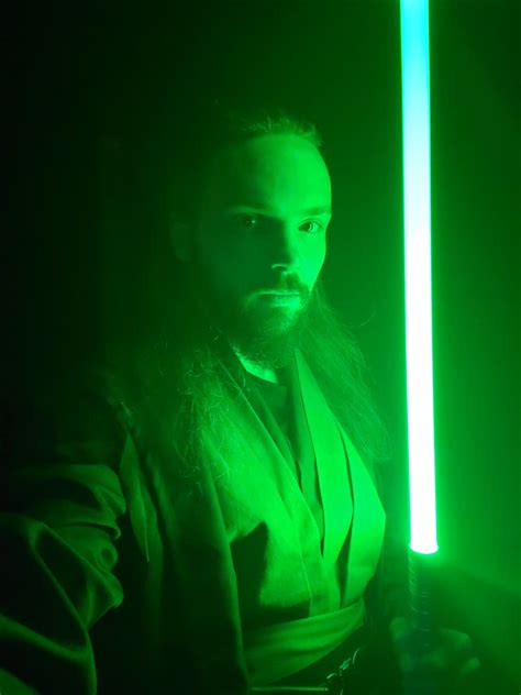 My Qui Gon Jinn costume! May the force be with you! Happy Halloween Weekend my friends! : r/StarWars