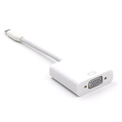 Type C to Female VGA Adapter Cable USB C to VGA Adapter White USB 3.1 ...