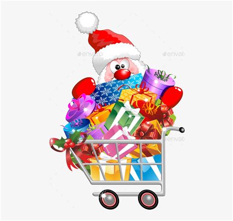 christmas shopping - Clip Art Library