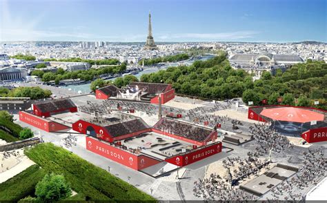 Paris 2024 Summer Olympics: first pictures of the Olympic venue of the Place de la Concorde ...