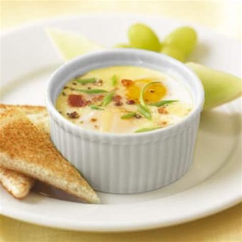 Coddled Eggs with Bacon & Goat Cheese | Williams Sonoma