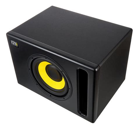 KRK S8.4 8-inch 109 Watts Powered Studio Subwoofer with up to 133Hz Fr ...