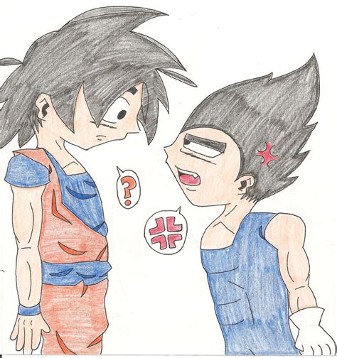 Vegeta Yelling at Goku by DMCFan13 on DeviantArt