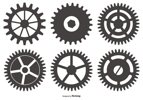 Cog Wheel Vector Shapes 137280 Vector Art at Vecteezy