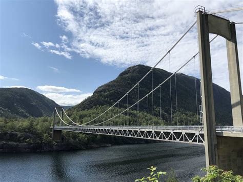 Free picture: national park, suspension bridge, landscape, bridge, structure, mountain, water ...