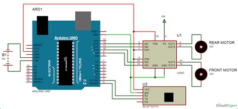 Bluetooth Controlled Robot Car using Arduino