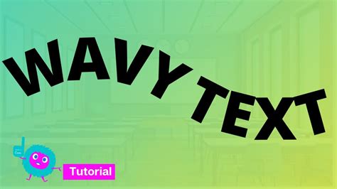 Simple Wavy Text Tutorial Using Canva Graphic Tool | Wavy Text Effect ...