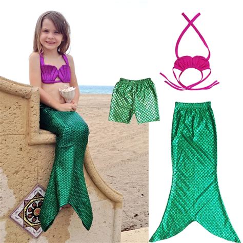 Children Mermaid Tails Halloween Costume For Kids Mermaid Costume Girl Mermaid Tail Costume ...