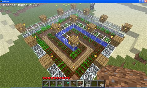 Minecraft – the optimum pattern to place crops in Minecraft – Love ...