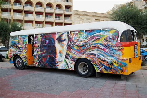 Bus Graffiti Malta Street - Free photo on Pixabay - Pixabay